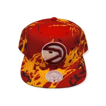 Mitchell & Ness Atlanta Hawks Down For All Adjustable Snapback Hat Cap