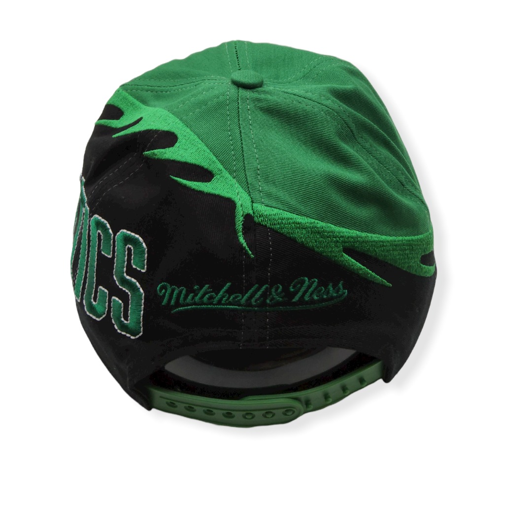 Mitchell & Ness Boston Celtics Spiral Deadstock Adjustable Snapback Hat Cap