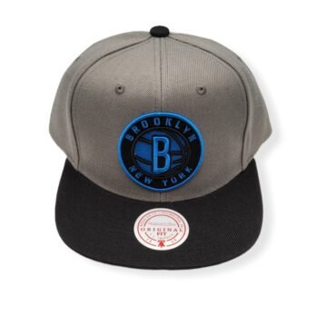 Mitchell & Ness Brooklyn Nets Neon Lights Adjustable Snapback Hat Cap