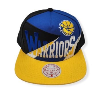 Mitchell & Ness Golden State Warriors Multiply Adjustable Snapback Hat Cap