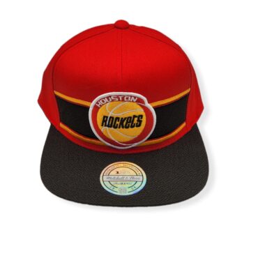 Mitchell & Ness Houston Rockets Eredita 110 Flexfit Adjustable Snapback Hat Cap