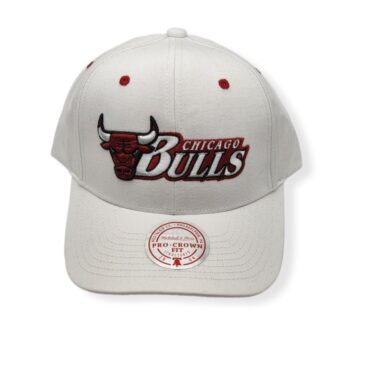 Mitchell & Ness Chicago Bulls Oh Word Pro Adjustable Snapback Hat Cap