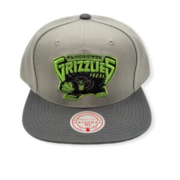 Mitchell & Ness Vancouver Grizzlies Green Bean Hardwood Classics Adjustable Snapback Hat Cap
