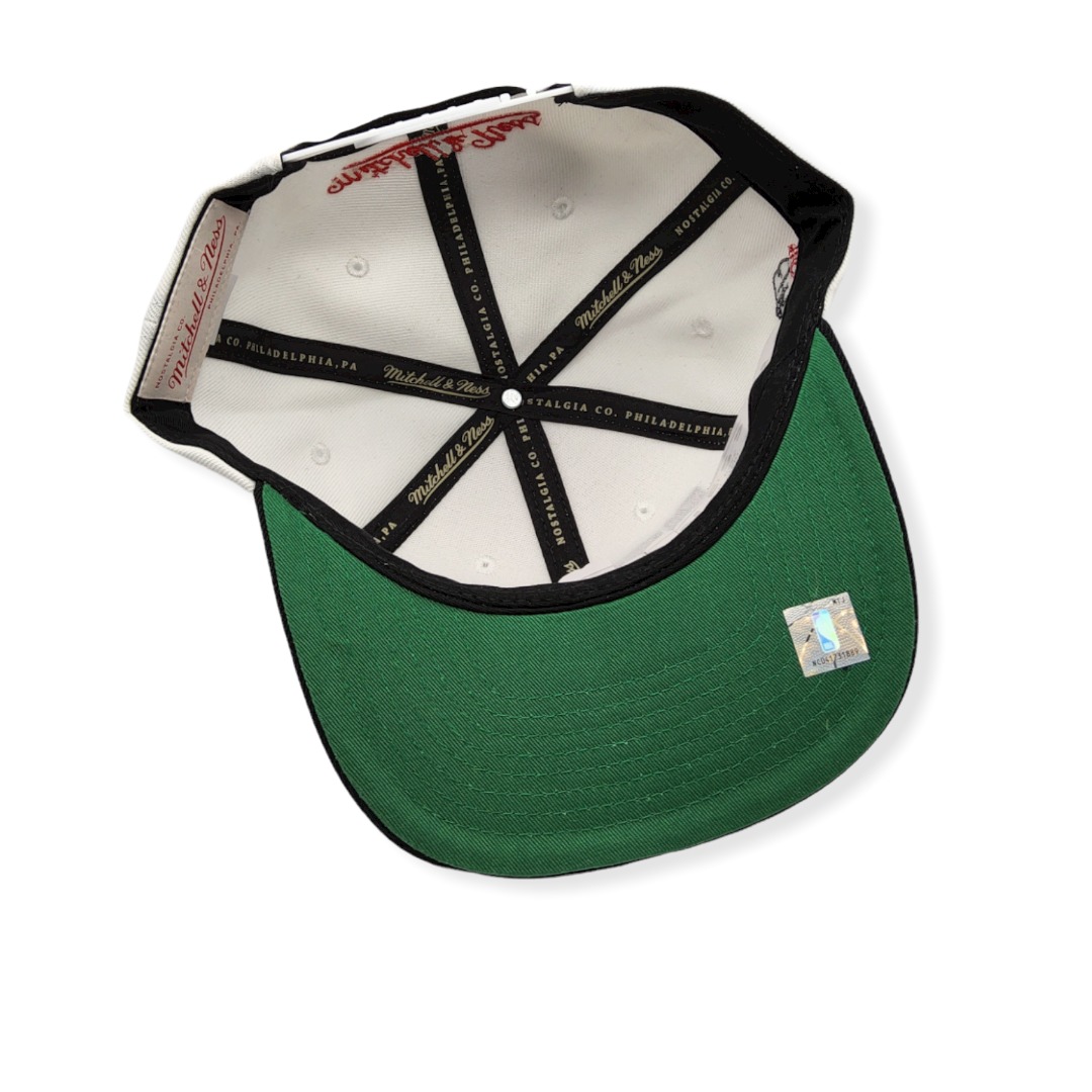 Mitchell & Ness Chicago Bulls Back to 1993 Champs White Adjustable Snapback Hat Cap