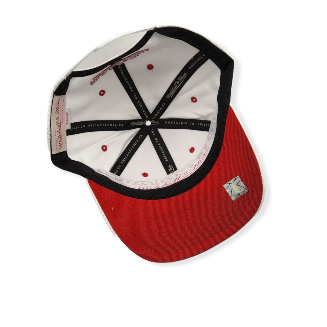Mitchell & Ness Chicago Bulls Oh Word Pro Adjustable Snapback Hat Cap