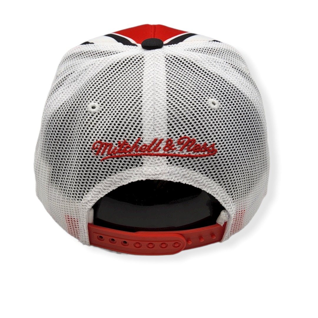Mitchell & Ness Chicago Bulls Retro Trucker Adjustable Snapback Hat Cap