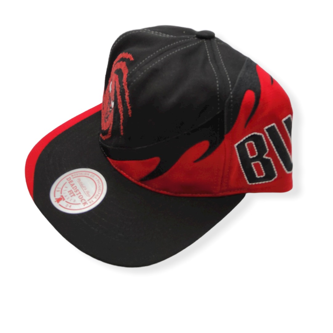 Mitchell & Ness Chicago Bulls Spiral Deadstock Adjustable Snapback Hat Cap