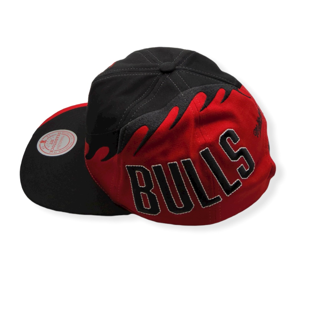 Mitchell & Ness Chicago Bulls Spiral Deadstock Adjustable Snapback Hat Cap