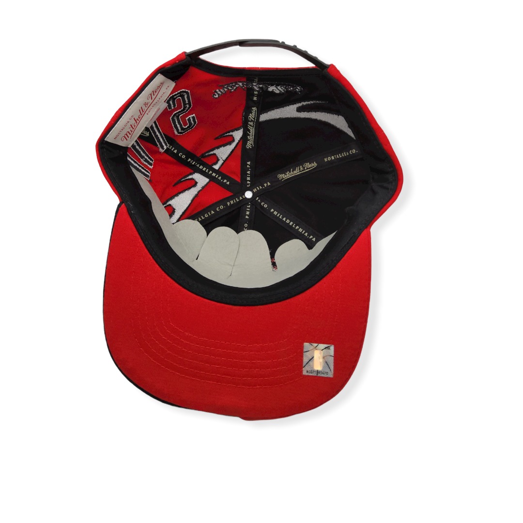 Mitchell & Ness Chicago Bulls Spiral Deadstock Adjustable Snapback Hat Cap
