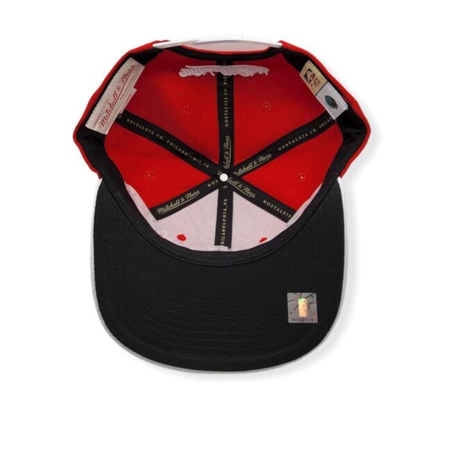 Mitchell & Ness Memphis Grizzlies Cardinal Red 2 Tone HWC Adjustable Snapback Hat Cap