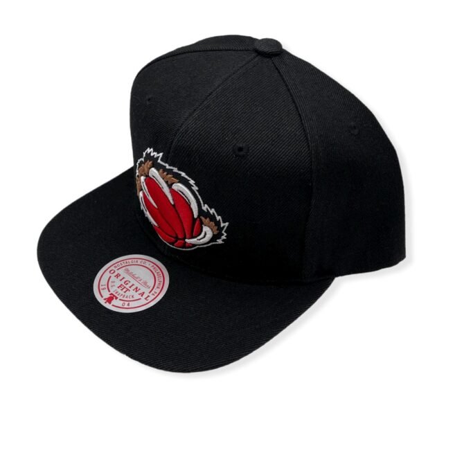 Mitchell & Ness Memphis Grizzlies Core Basic Hardwood Classics Black Adjustable Snapback Hat Cap
