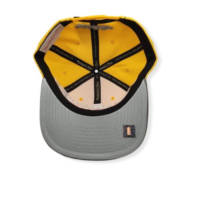 Mitchell & Ness Memphis Grizzlies Core Basic Gold/Grey Adjustable Snapback Hat Cap