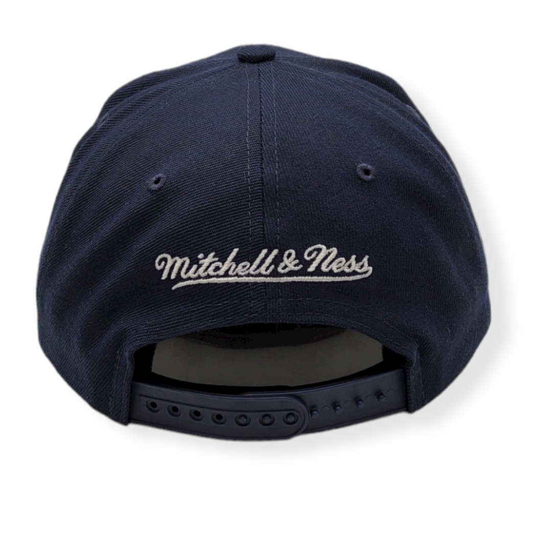 Mitchell & Ness Memphis Grizzlies Team Ground 2.0 Blue Adjustable Snapback Hat Cap