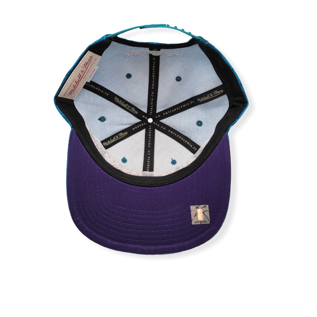 Mitchell & Ness Charlotte Hornets Team Digi Camo Adjustable Snapback Hat Cap