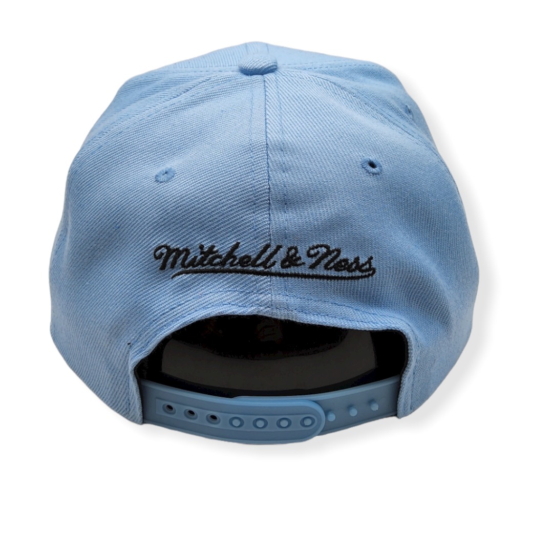 Mitchell & Ness Charlotte Hornets University Away 2 Tone Hardwood Classics Adjustable Snapback Hat