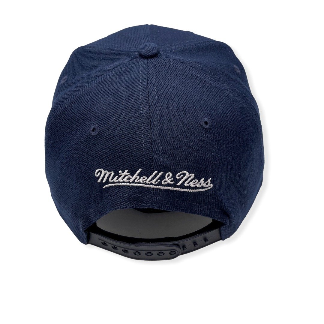 Mitchell & Ness Dallas Mavericks Core Basic Navy/Light Blue Adjustable Snapback Hat Cap