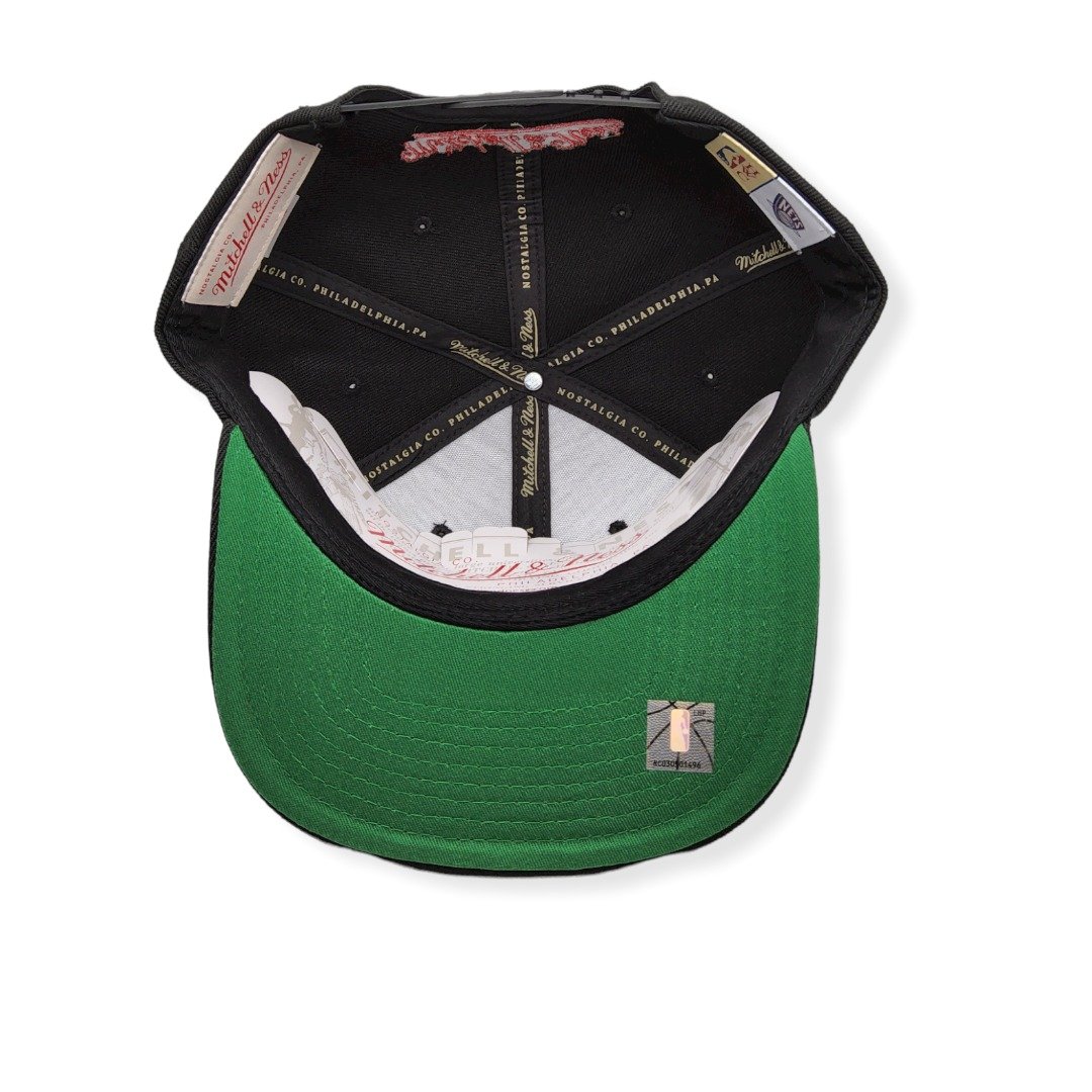 Mitchell & Ness Brooklyn Nets Core Basic Hardwood Classics Black Adjustable Snapback Hat Cap