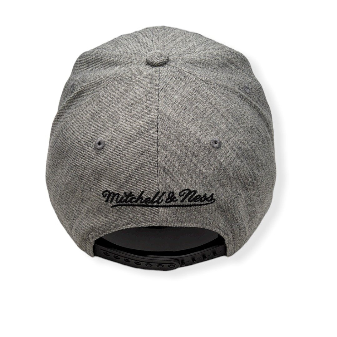 Mitchell & Ness Brooklyn Nets Team Heather 2.0 Adjustable Snapback Hat Cap
