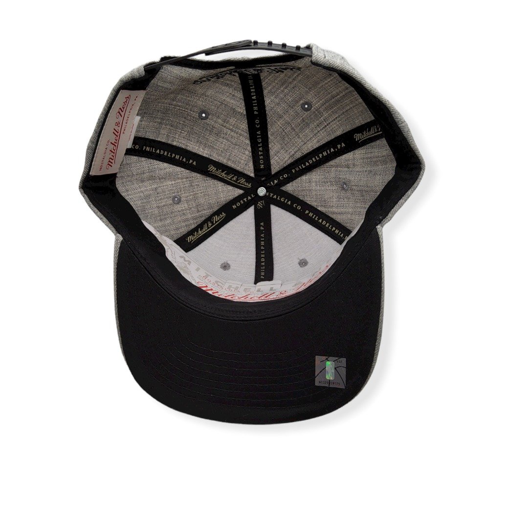 Mitchell & Ness Brooklyn Nets Team Heather 2.0 Adjustable Snapback Hat Cap