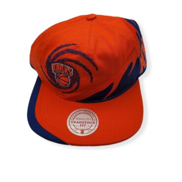 Mitchell & Ness New York Knicks Spiral Deadstock Adjustable Snapback Hat Cap