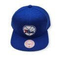 Mitchell & Ness Philadelphia 76ers Wool Solid Blue Adjustable Snapback Hat Cap
