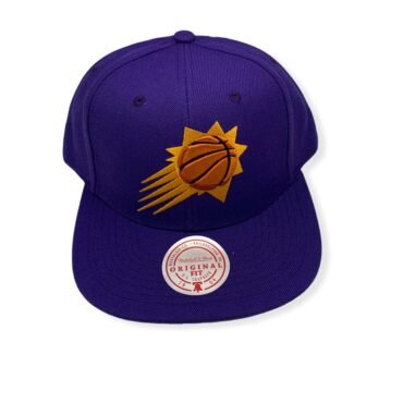 Mitchell & Ness Phoenix Suns Team Ground 2.0 Purple Adjustable Snapback Hat Cap