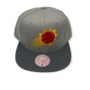 Mitchell & Ness Phoenix Suns Cool Grey 3 Adjustable Snapback Hat Cap