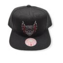 Mitchell & Ness Portland Trail Blazers Core Basic Hardwood Classics Black Adjustable Snapback Hat Cap