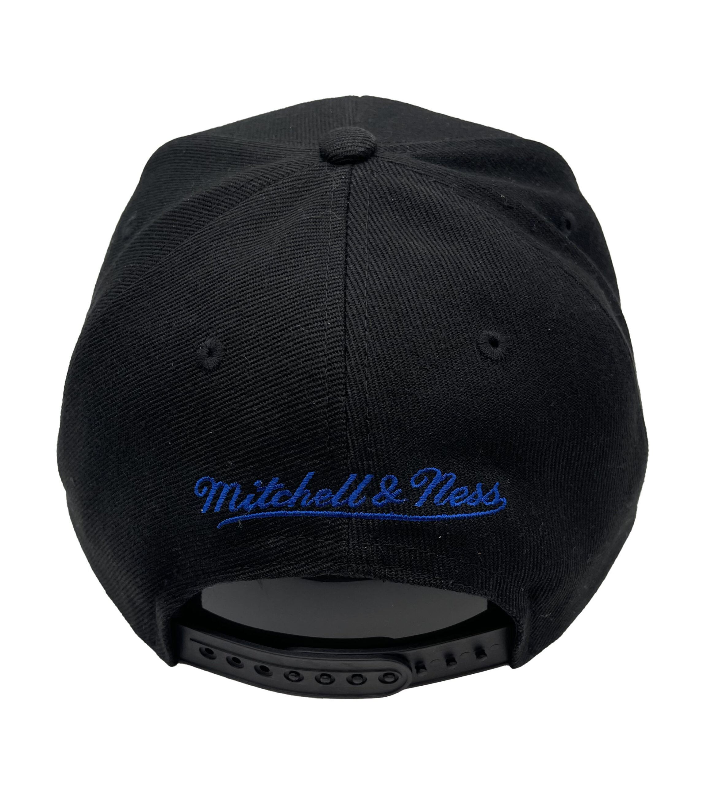 Mitchell & Ness Philadelphia 76ers Core Basic Black Adjustable Snapback Hat Cap