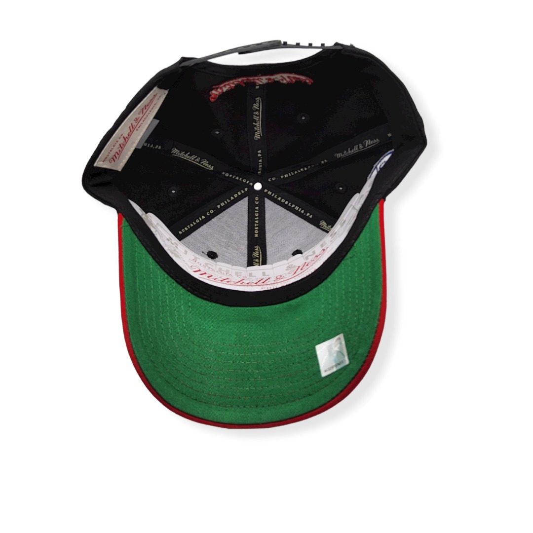 Mitchell & Ness Philadelphia 76ers Allen Iverson Highlight Real Pro Crown Adjustable Snapback Hat Cap