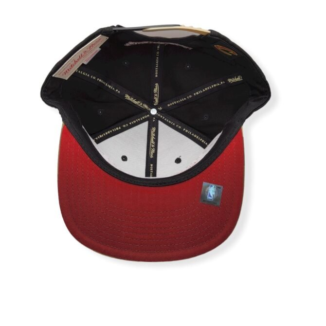 Mitchell & Ness Cleveland Cavaliers Woodland Covert II Adjustable Snapback Hat Cap