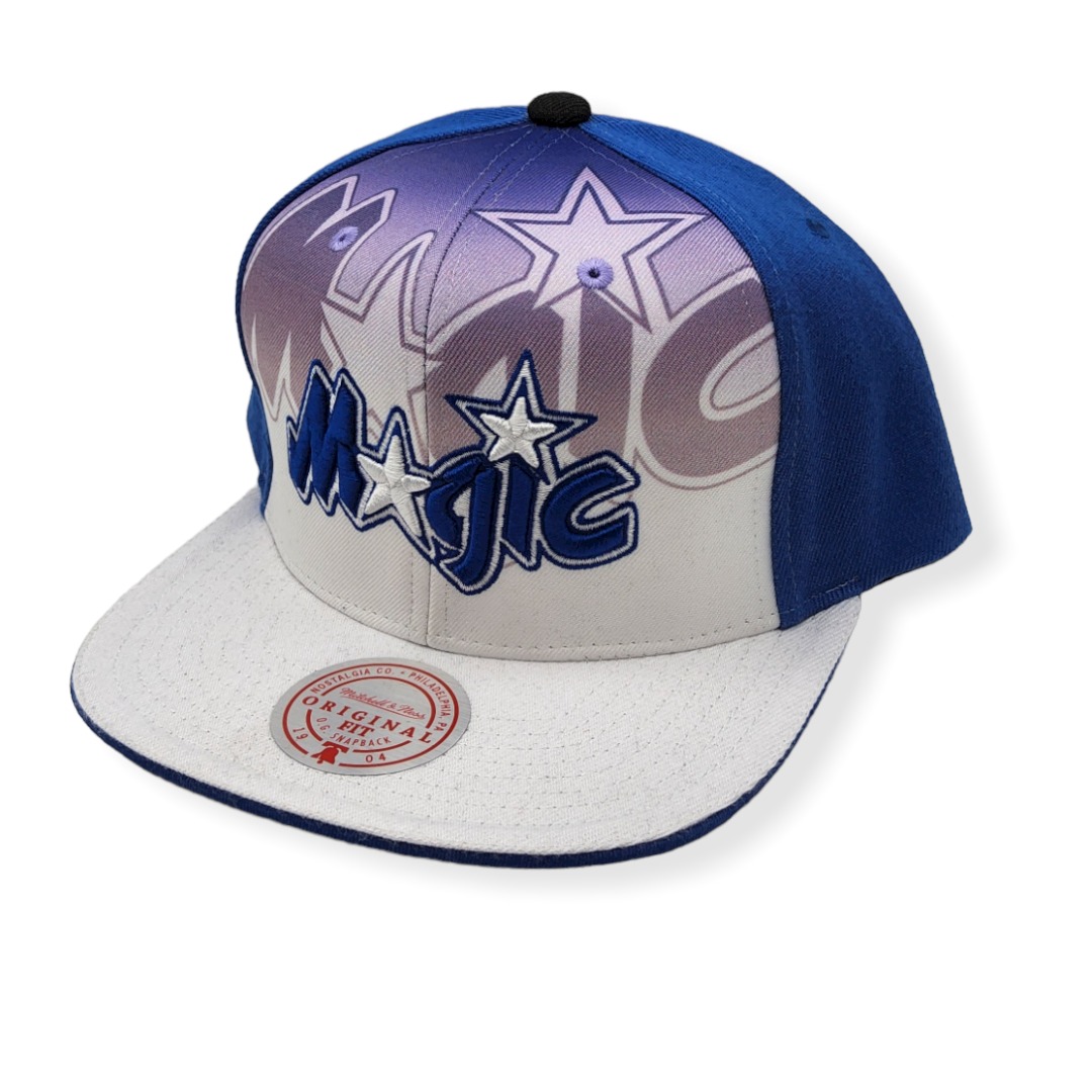 Mitchell & Ness Orlando Magic 2011-12 Draft Hardwood Classics Blue Adjustable Snapback Hat Cap