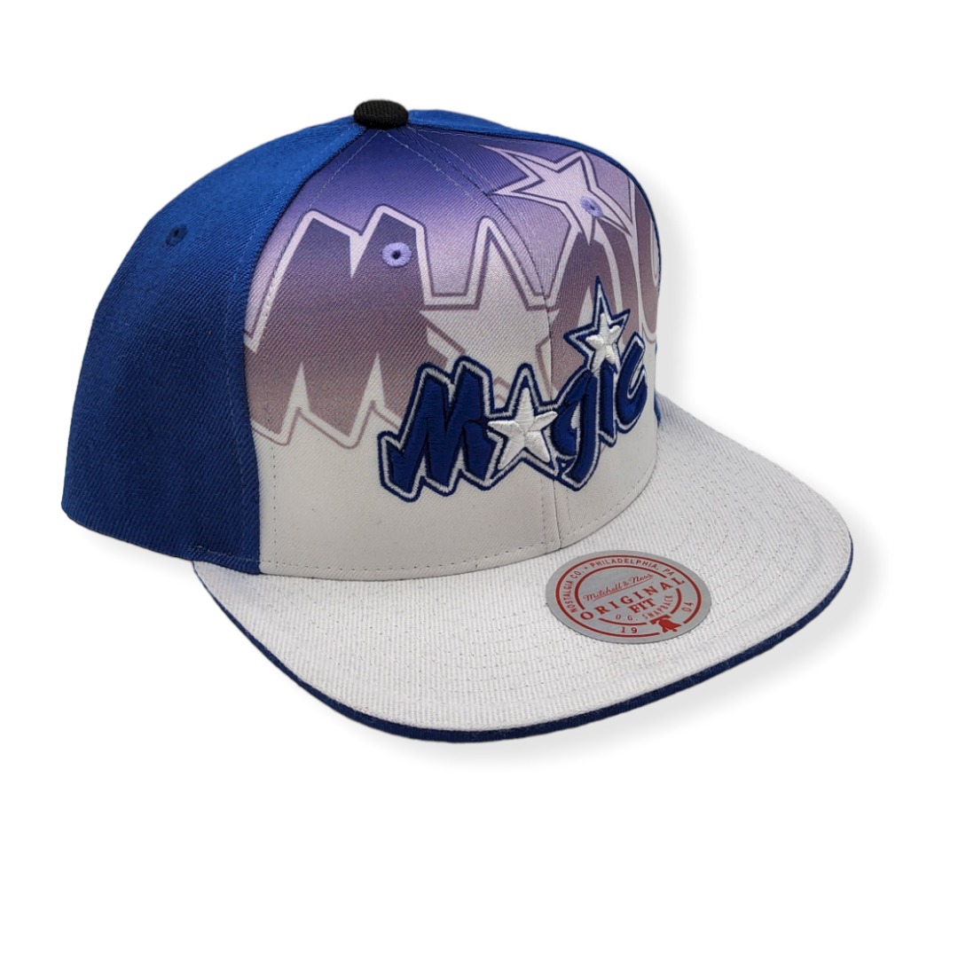 Mitchell & Ness Orlando Magic 2011-12 Draft Hardwood Classics Blue Adjustable Snapback Hat Cap