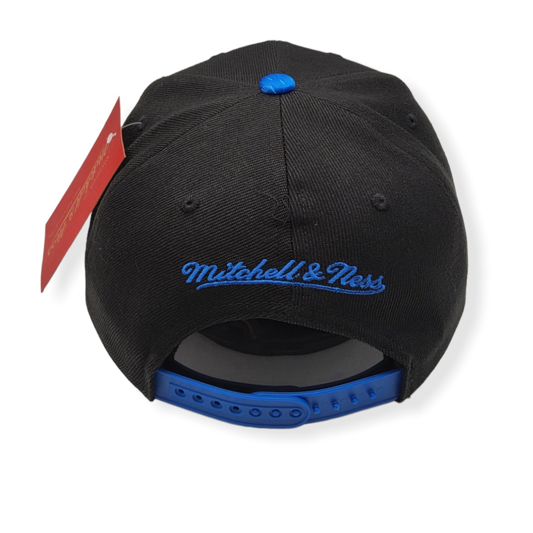 Mitchell & Ness Orlando Magic Snapshot Black/Royal Adjustable Snapback Hat Cap