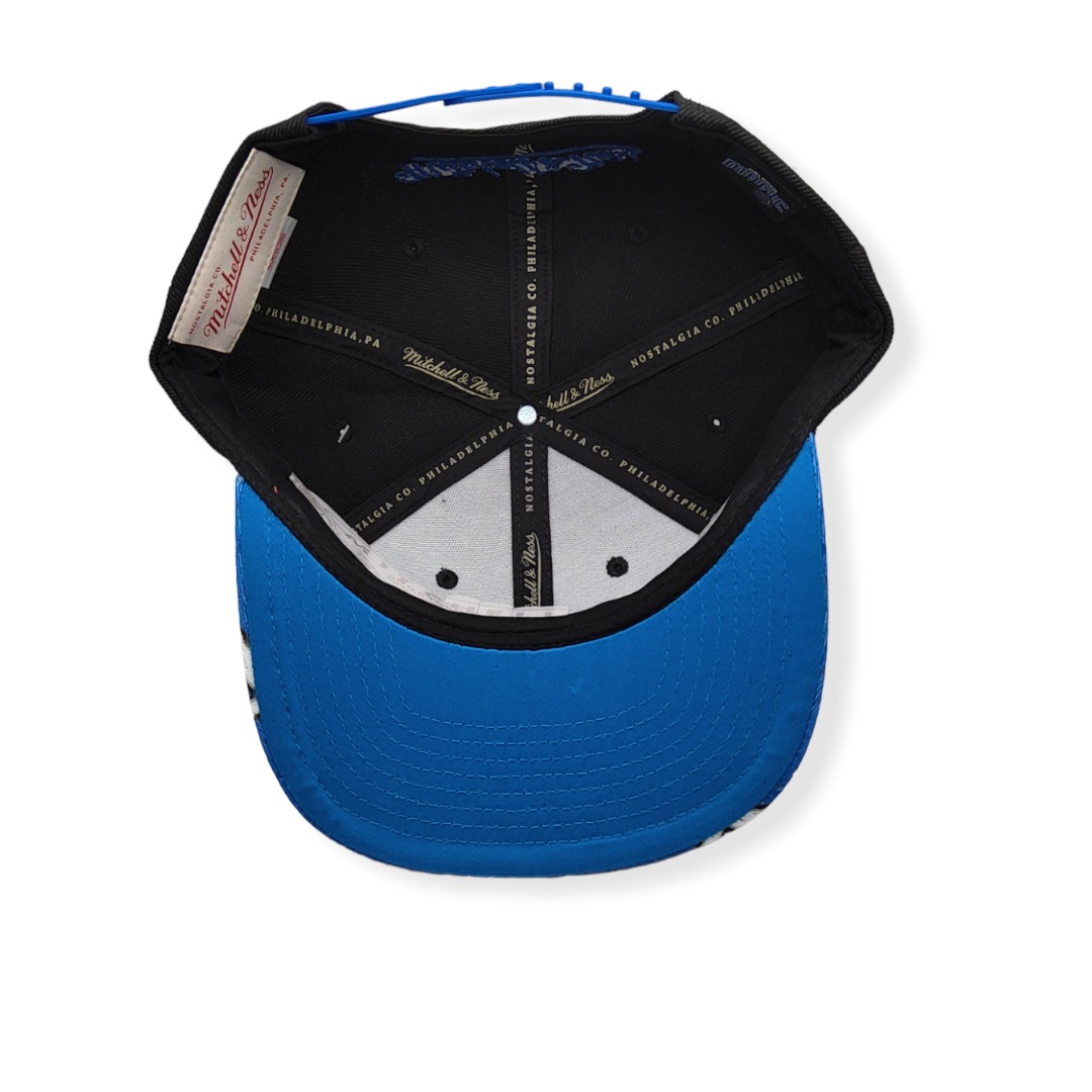 Mitchell & Ness Orlando Magic Snapshot Black/Royal Adjustable Snapback Hat Cap