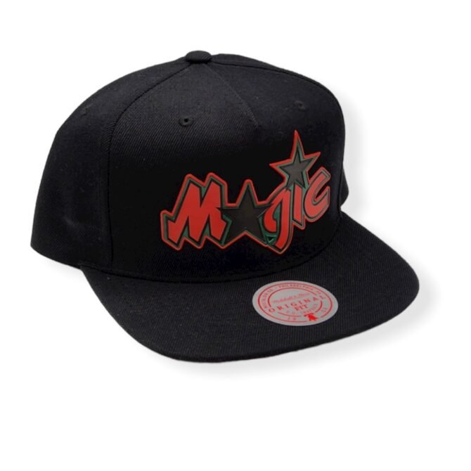 Mitchell & Ness Orlando Magic Spirit Hardwood Classics Satin Under Adjustable Snapback Hat Cap