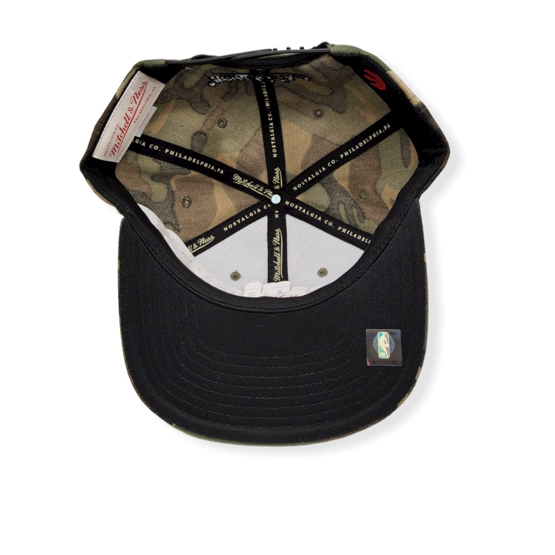 Mitchell & Ness Toronto Raptors Blackwood Camo Adjustable Snapback Hat Cap