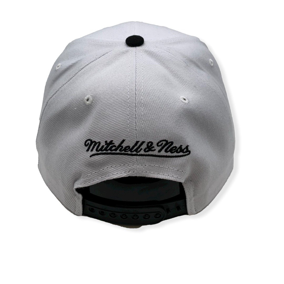 Mitchell & Ness Toronto Raptors Cement Top Hardwood Classics Adjustable Snapback Hat Cap