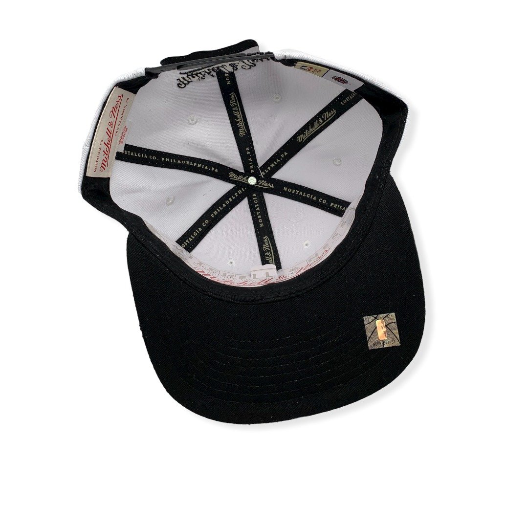 Mitchell & Ness Toronto Raptors Cement Top Hardwood Classics Adjustable Snapback Hat Cap