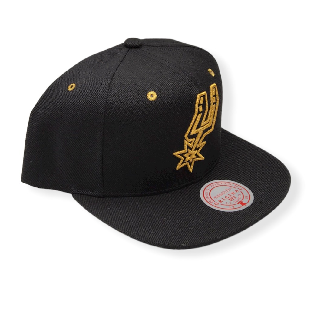 Mitchell & Ness San Antonio Spurs Fool's Gold Adjustable Snapback Hat Cap