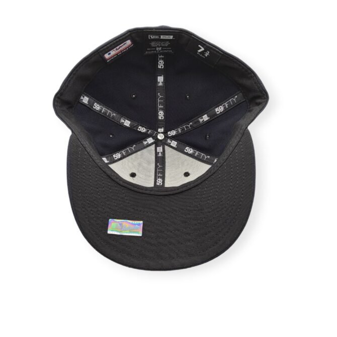 New Era Houston Astros 59Fifty Basic Navy Fitted Hat Cap Size 7 3/4