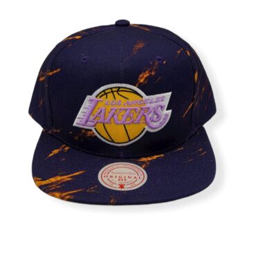 Mitchell & Ness Los Angeles Lakers Down For All Adjustable Snapback Hat Cap