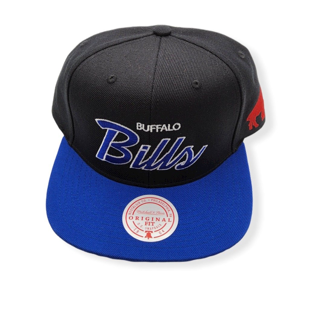 Mitchell & Ness Buffalo Bills Team Ground 2.0 Adjustable Snapback Hat Cap