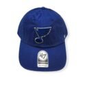 '47 St. Louis Blues Clean Up Blue/Blue Logo Adjustable Strap Hat Cap