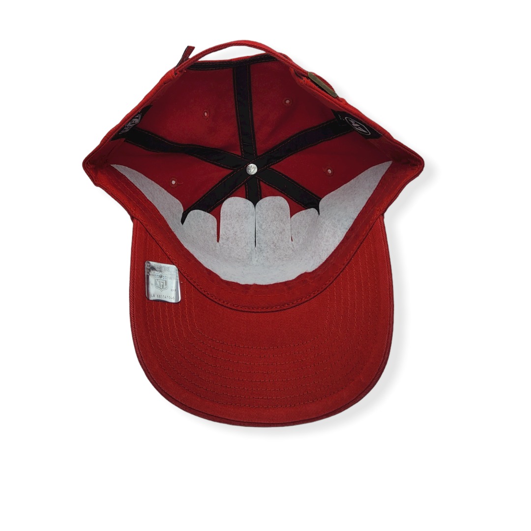 '47 San Francisco 49ers Clean Up Red Adjustable Strap Hat Cap