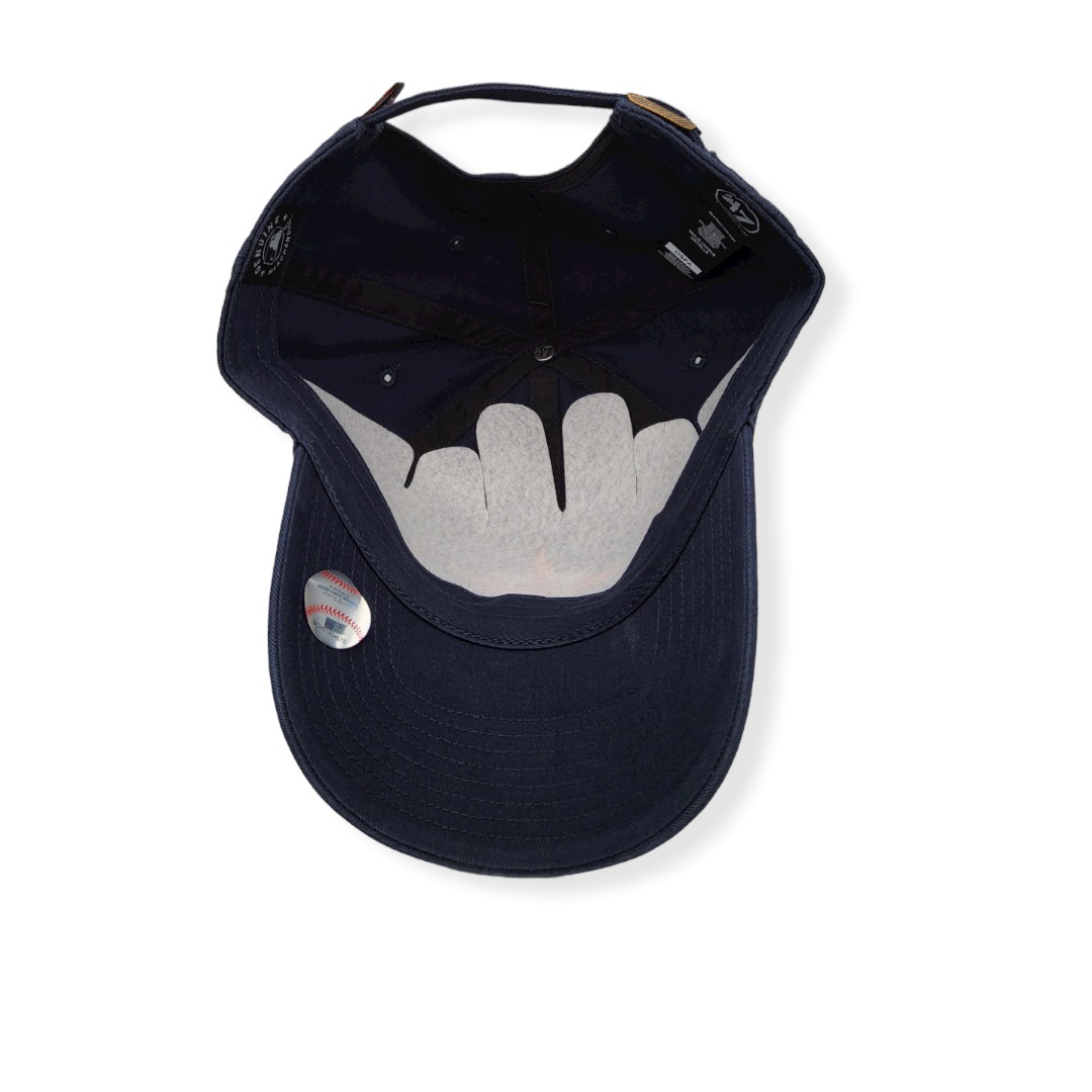 '47 Houston Astros Clean Up Home Navy Adjustable Strap Hat Cap