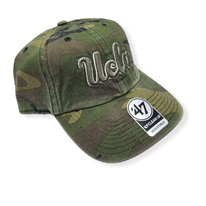 '47 UCLA Bruins Clean Up Camo Adjustable Strap Hat Cap