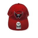 '47 Washington Capitals Clean Up Red Adjustable Strap Hat Cap