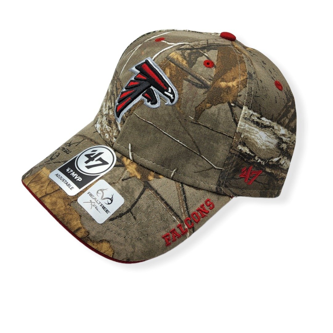 '47 Atlanta Falcons MVP Realtree Camo Frost Adjustable Strap Hat Cap