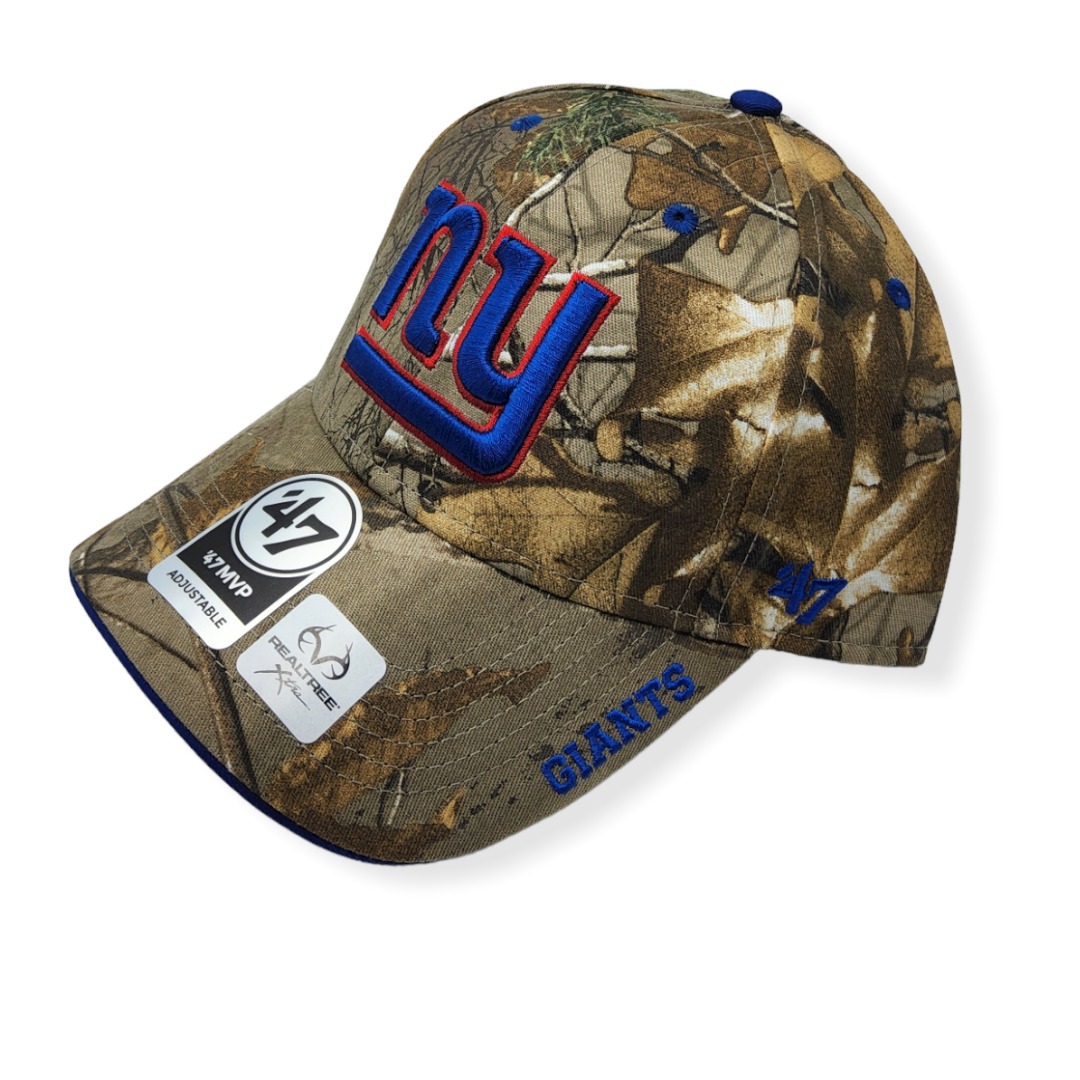 '47 New York Giants MVP Realtree Camo Adjustable Strap Hat Cap